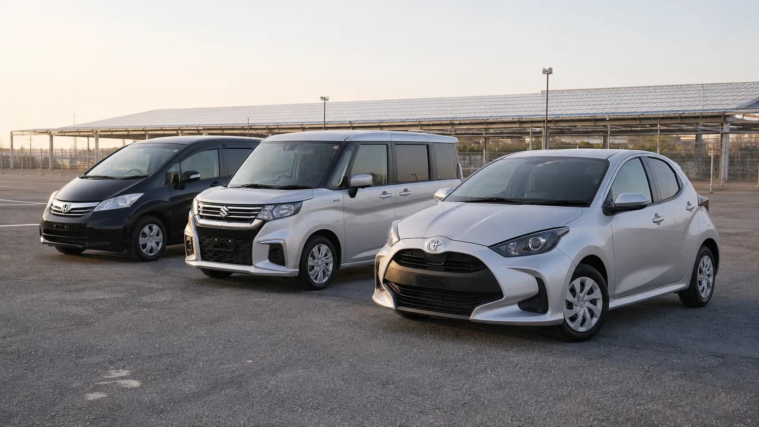 Toyota Yaris, Suzuki Solio и Honda Freed — автомобили из Японии до 1 млн рублей