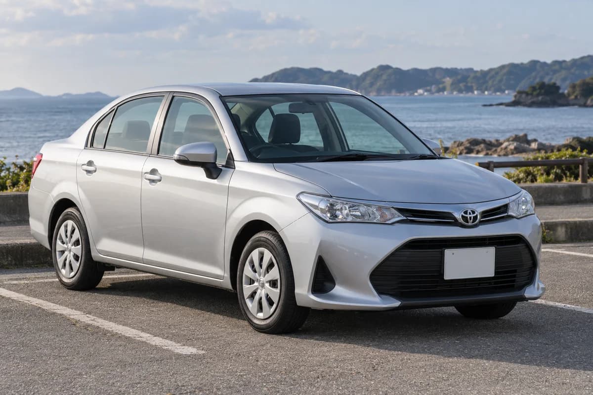 Toyota Corolla Axio 2022 года, компактный седан