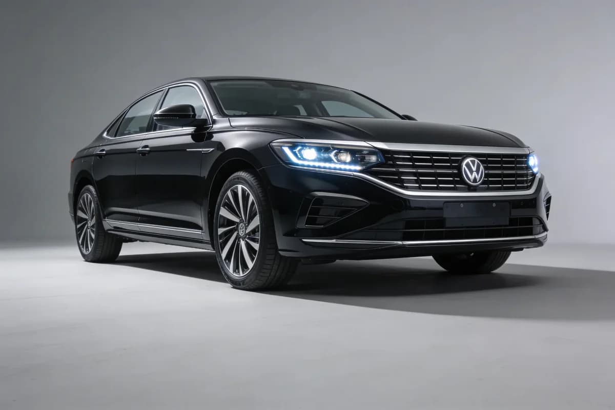 Volkswagen Passat 2022 года, просторный седан