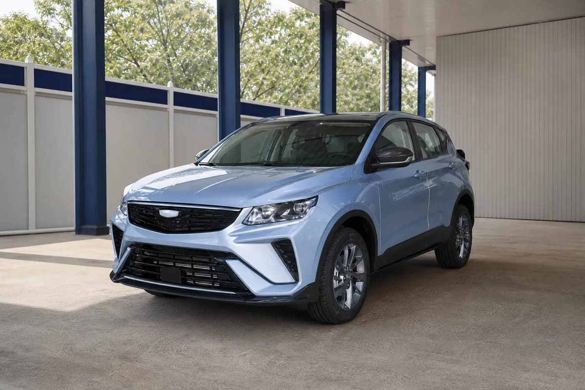 Geely Coolray 2026 года, компактный кроссовер
