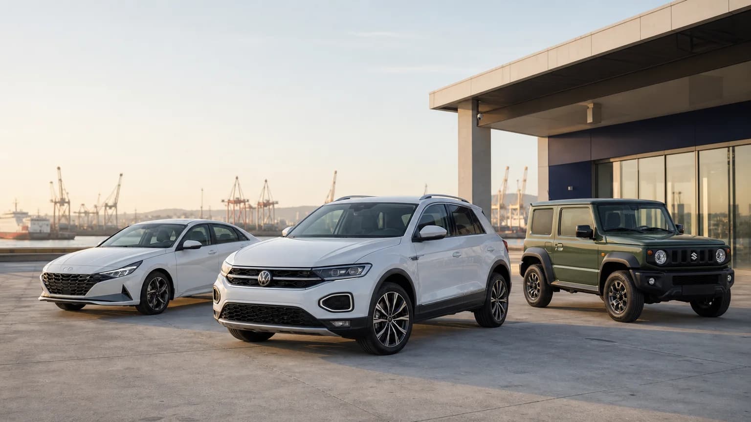 Hyundai Elantra, Volkswagen T-Roc и Suzuki Jimny — автомобили до 2 млн рублей