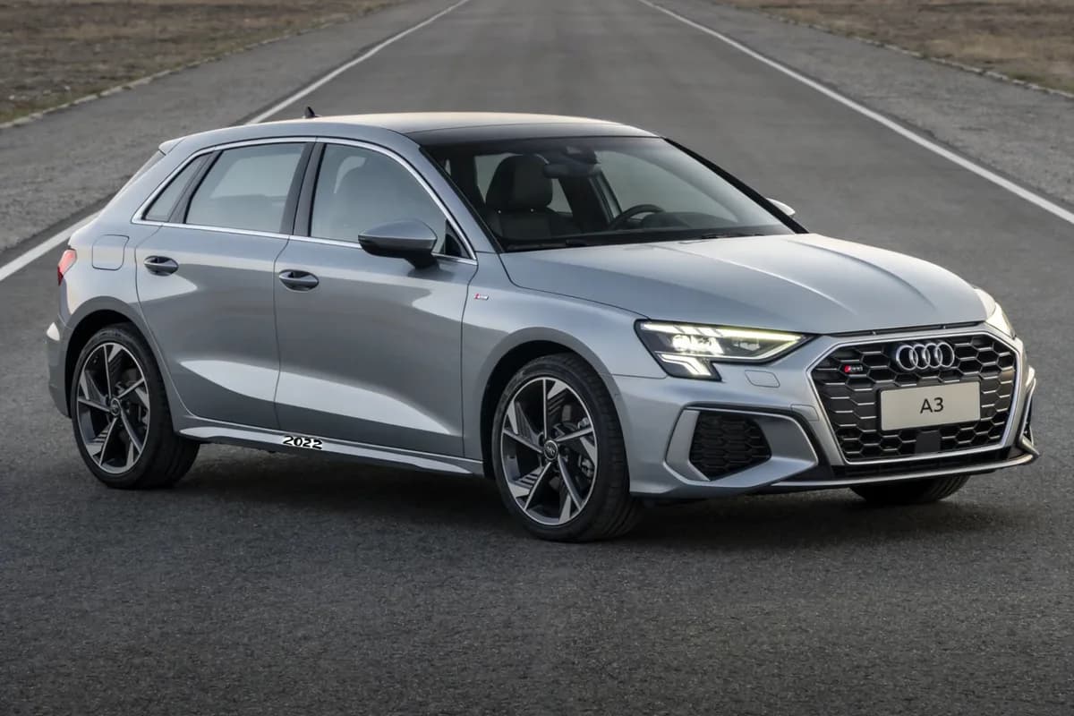Audi A3 2026 года, компактный седан