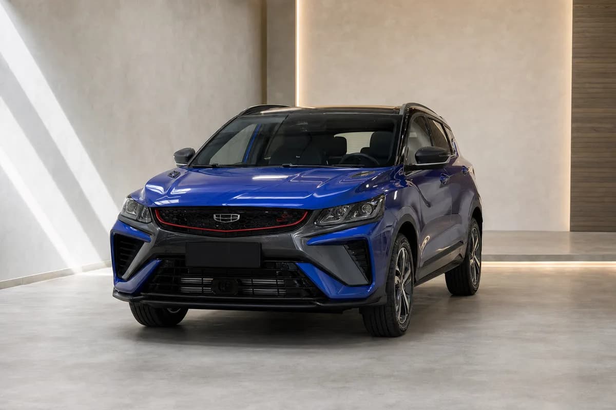 Geely Coolray, годы выпуска 2022, двигатель 1.4 или 1.5, 141–150 л.с.