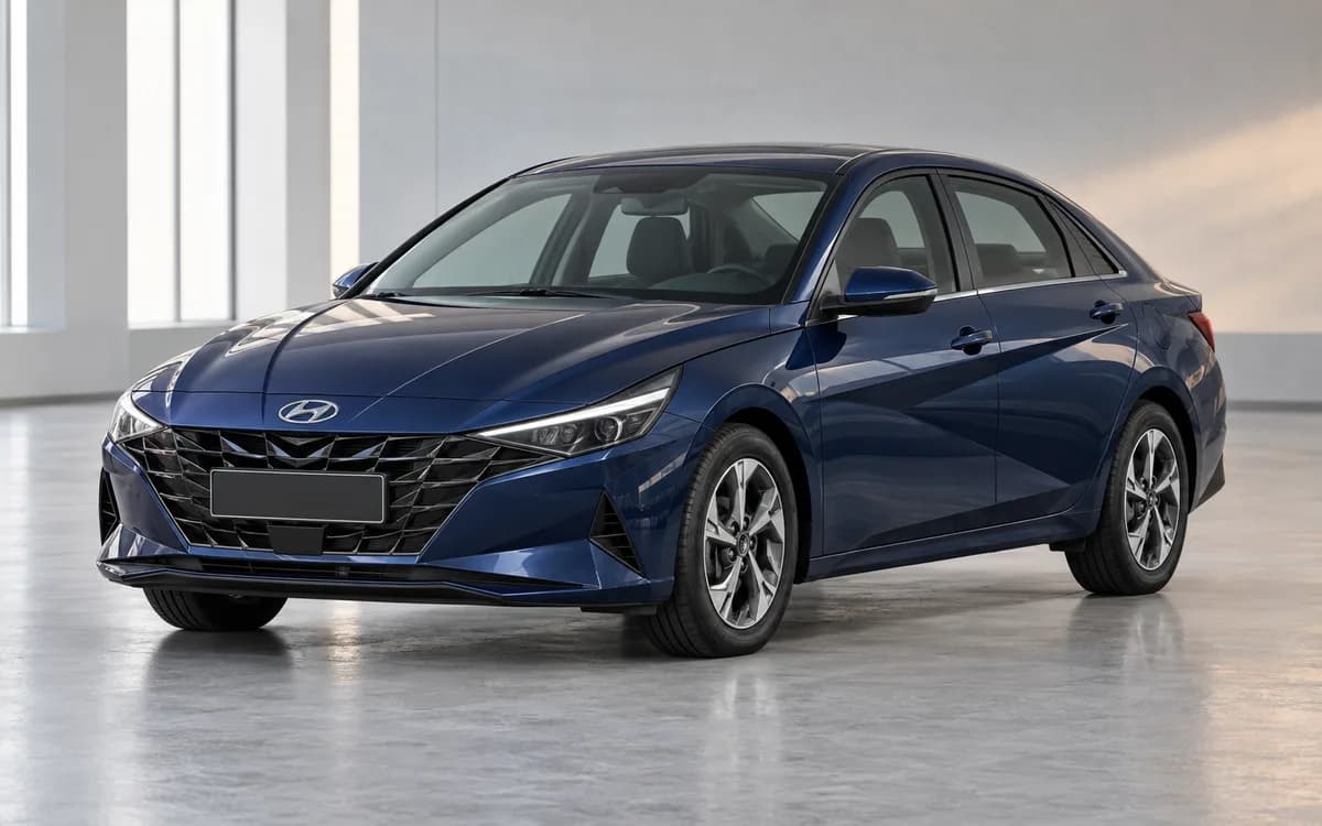 Hyundai Avante 2023 из Кореи