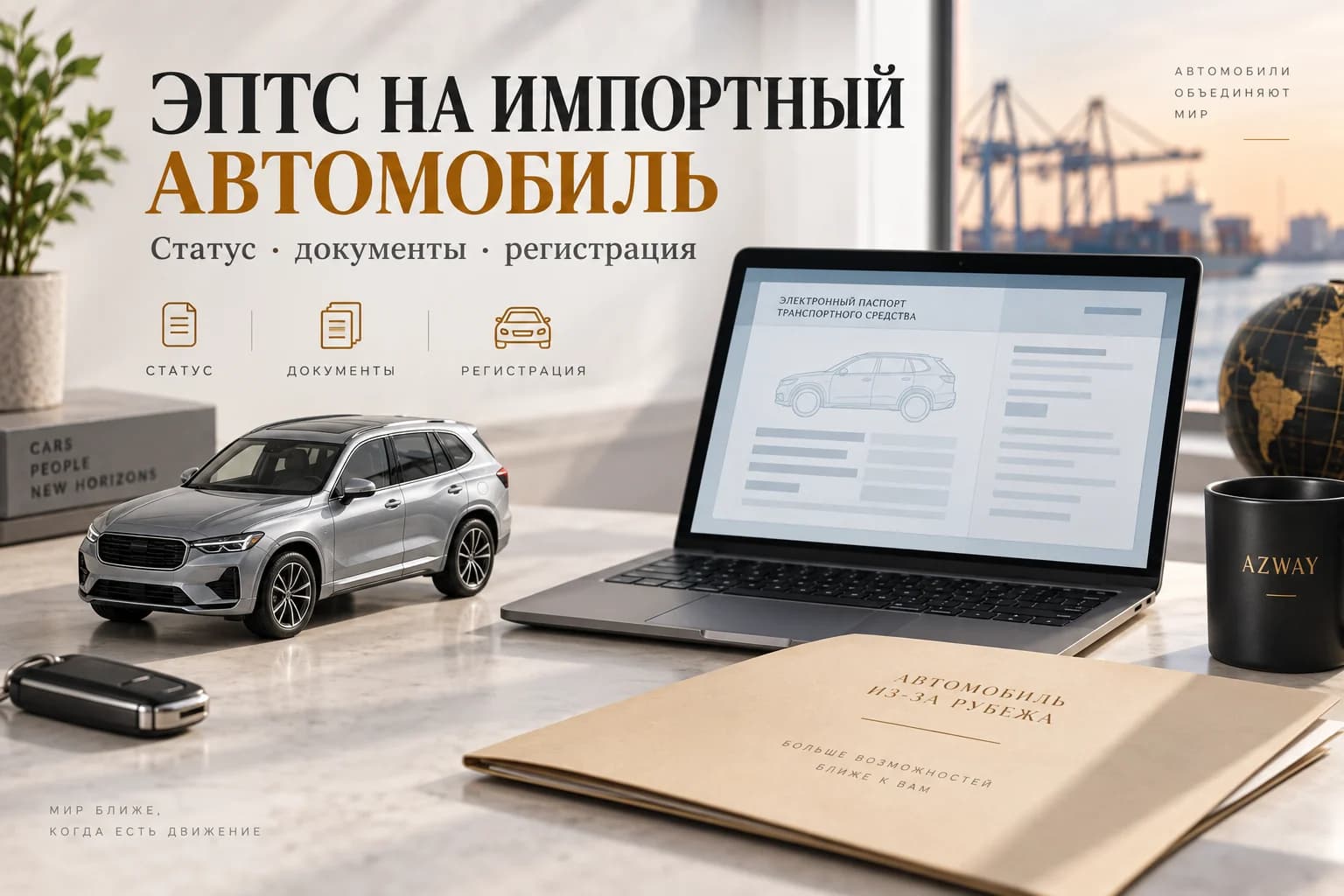 Электронный паспорт импортного автомобиля и документы для его оформления
