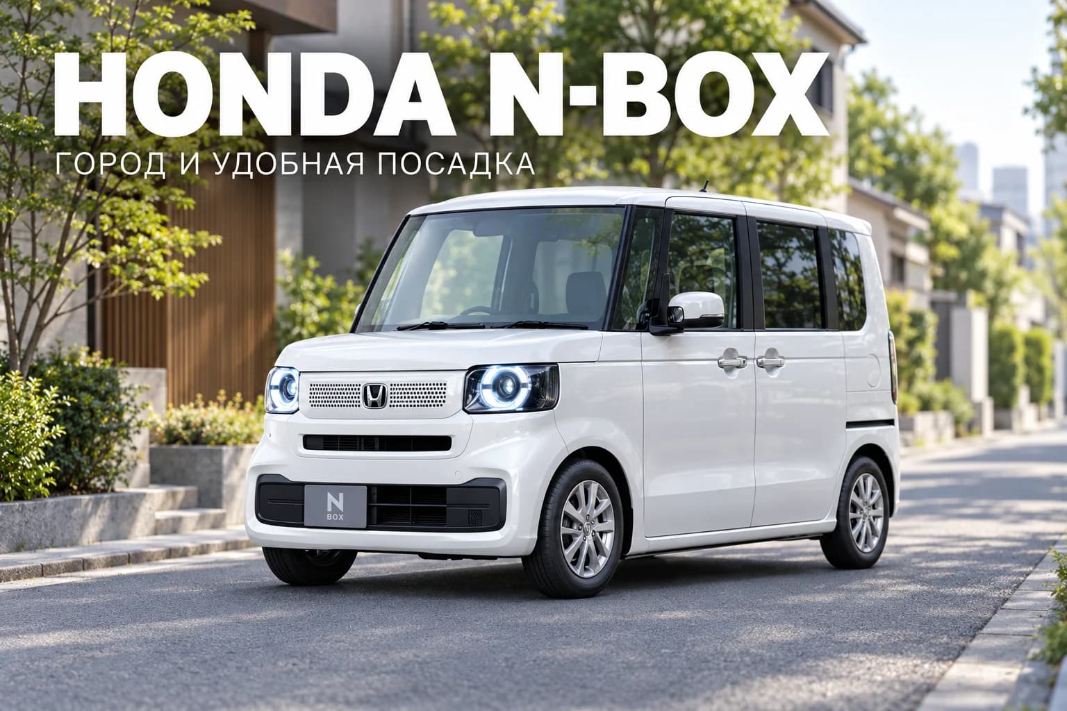 Обычный Honda N-BOX третьего поколения, не Custom