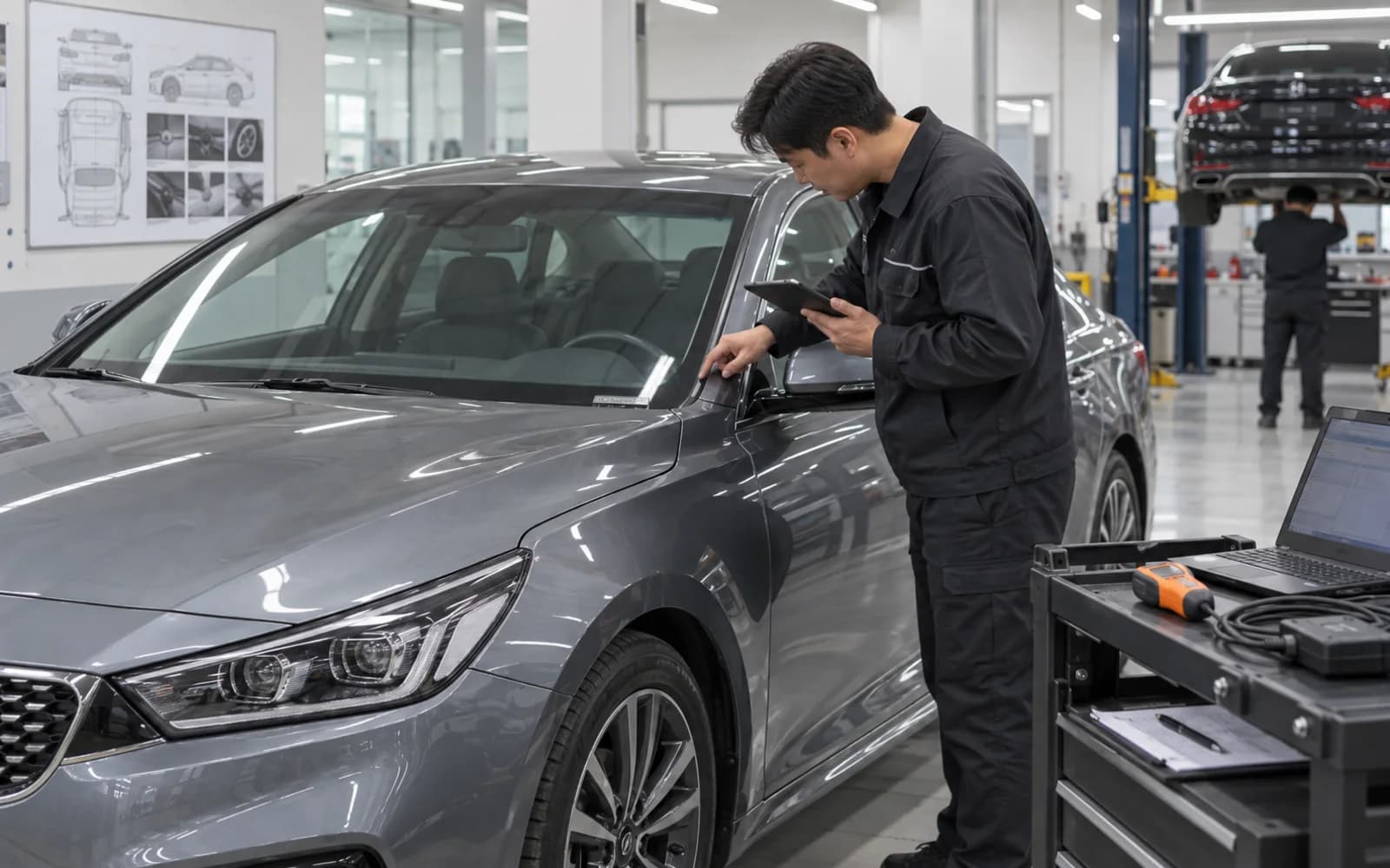 Проверка корейского автомобиля по VIN и состоянию перед покупкой