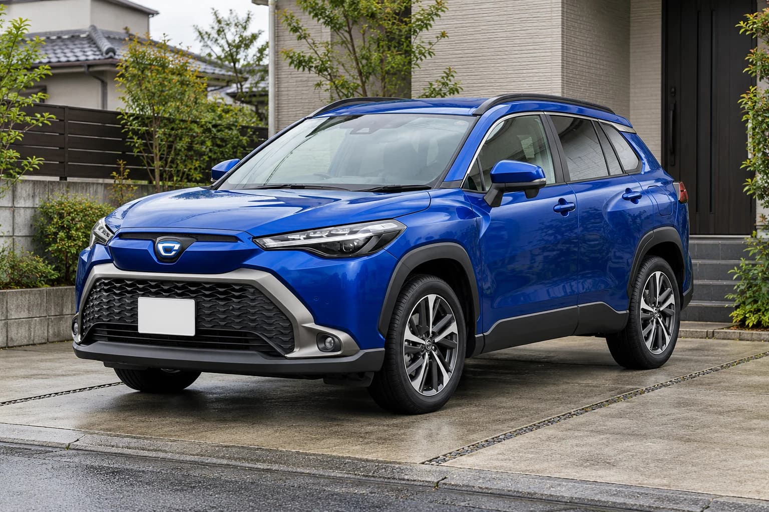 Toyota Corolla Cross японской версии до обновления 2025 года