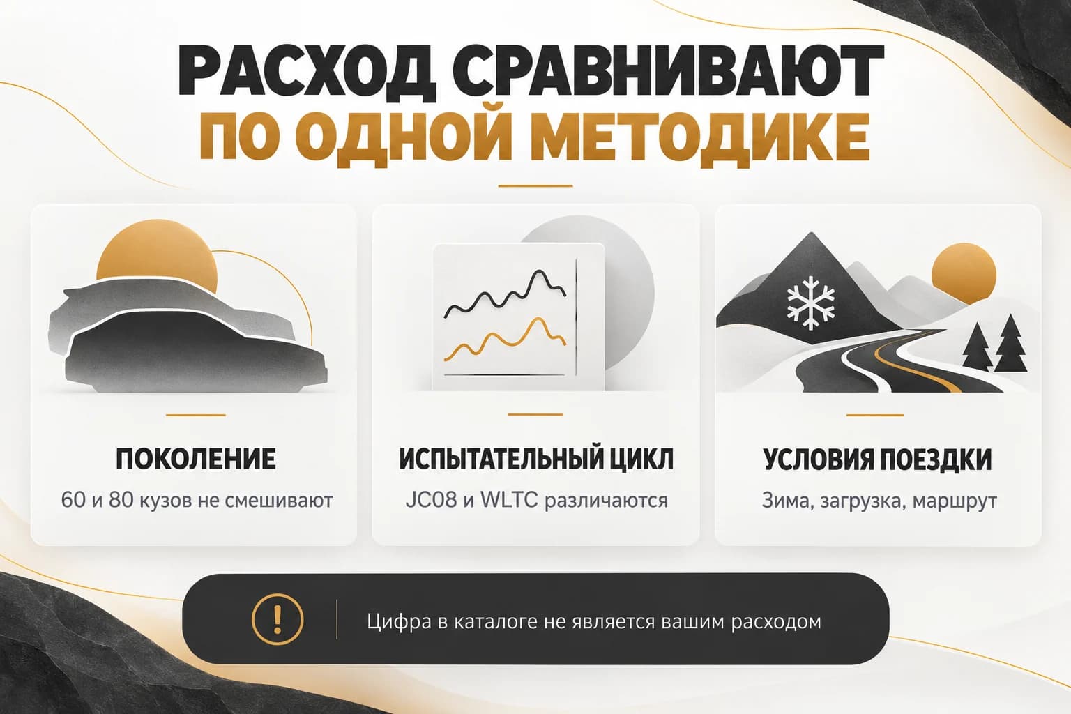 Расход Harrier: поколение, испытательный цикл и условия поездки сравниваются отдельно
