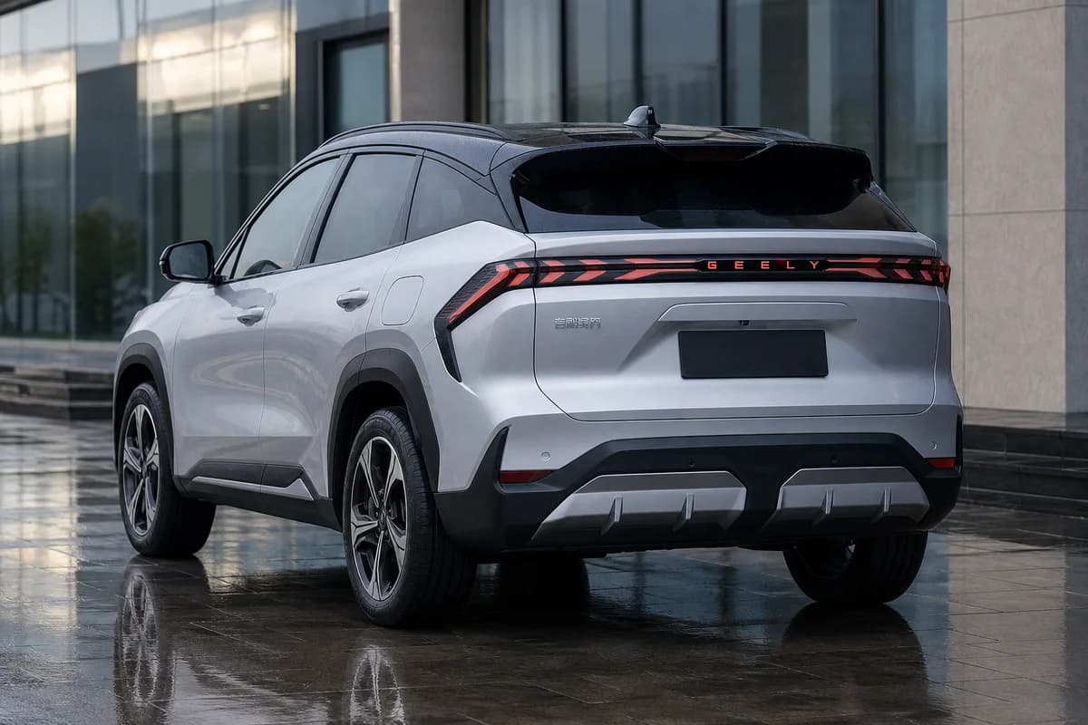 Geely Galaxy L7 сзади