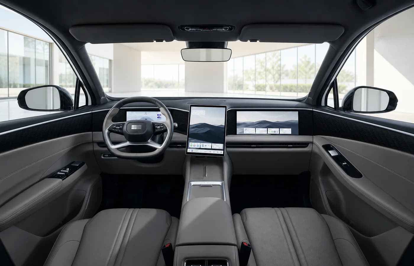 Салон Geely Galaxy L7 EM-i