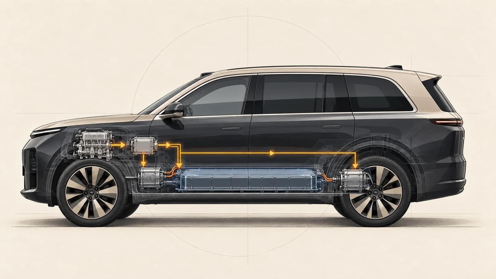 Li Auto L9 Livis, детали дизайна