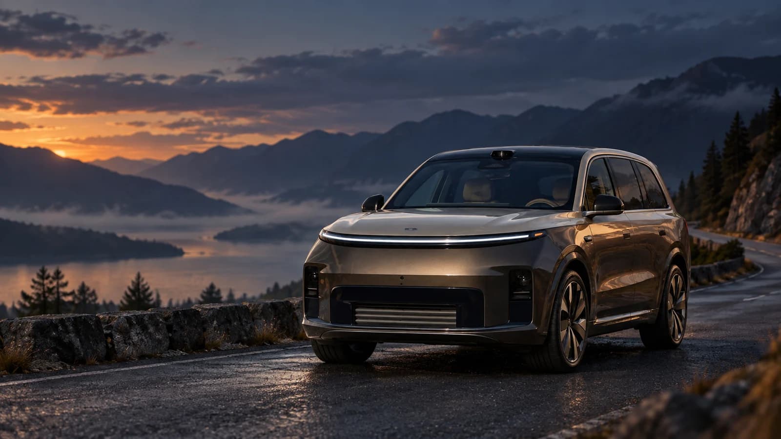Li Auto L9 Livis, авторская визуализация по реальному фото модели