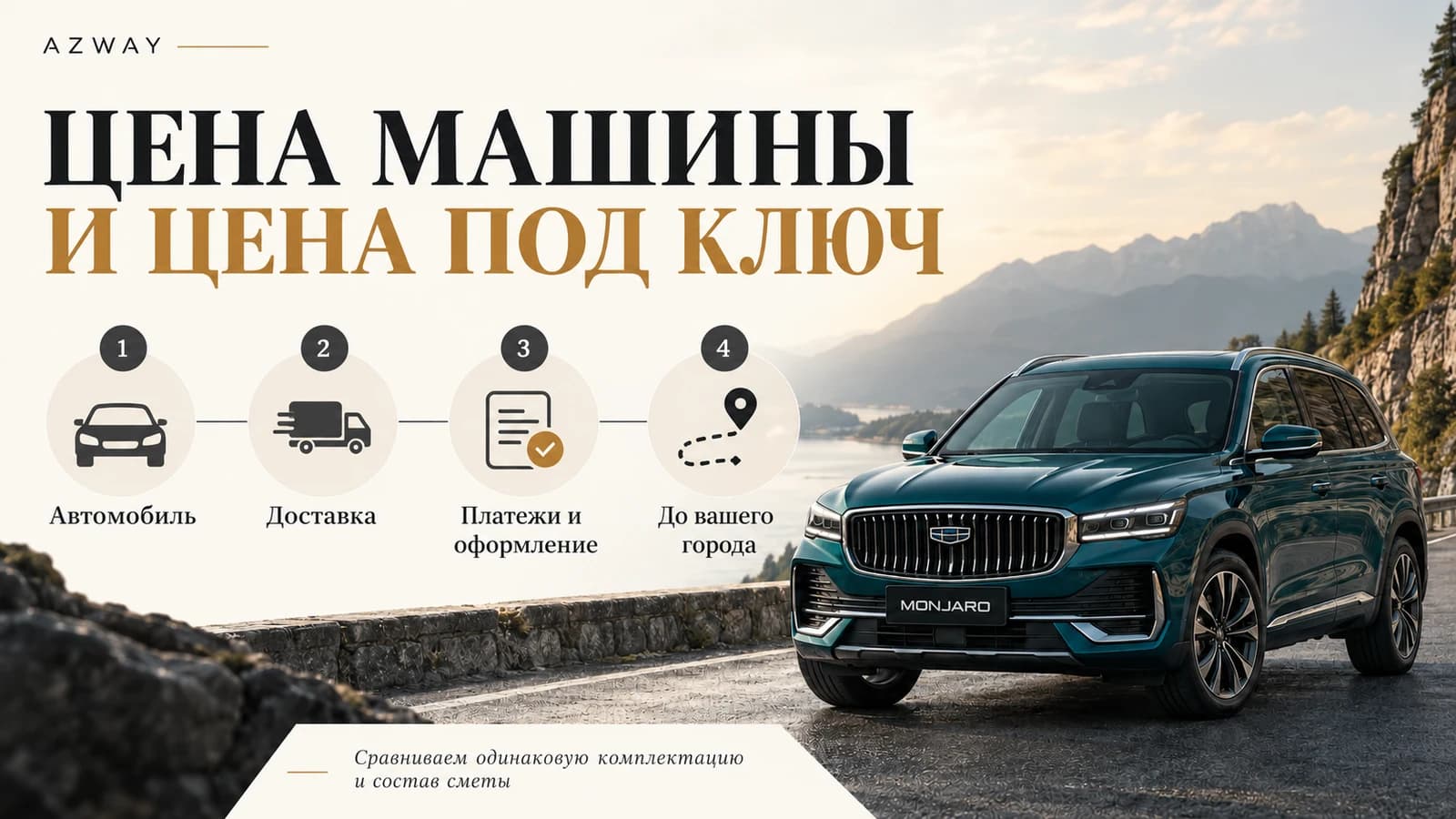 Из чего складывается стоимость импортного Geely Monjaro