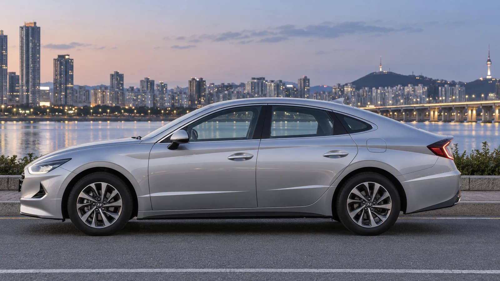 Корейская Hyundai Sonata DN8 до обновления The Edge