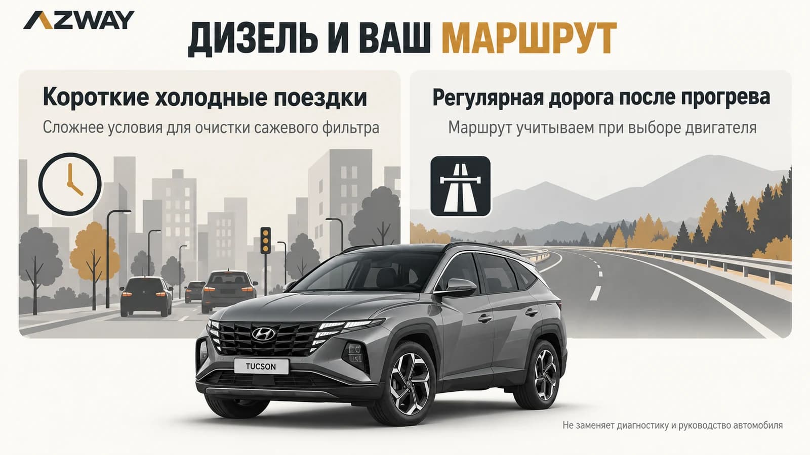 Как короткие холодные поездки влияют на условия очистки сажевого фильтра