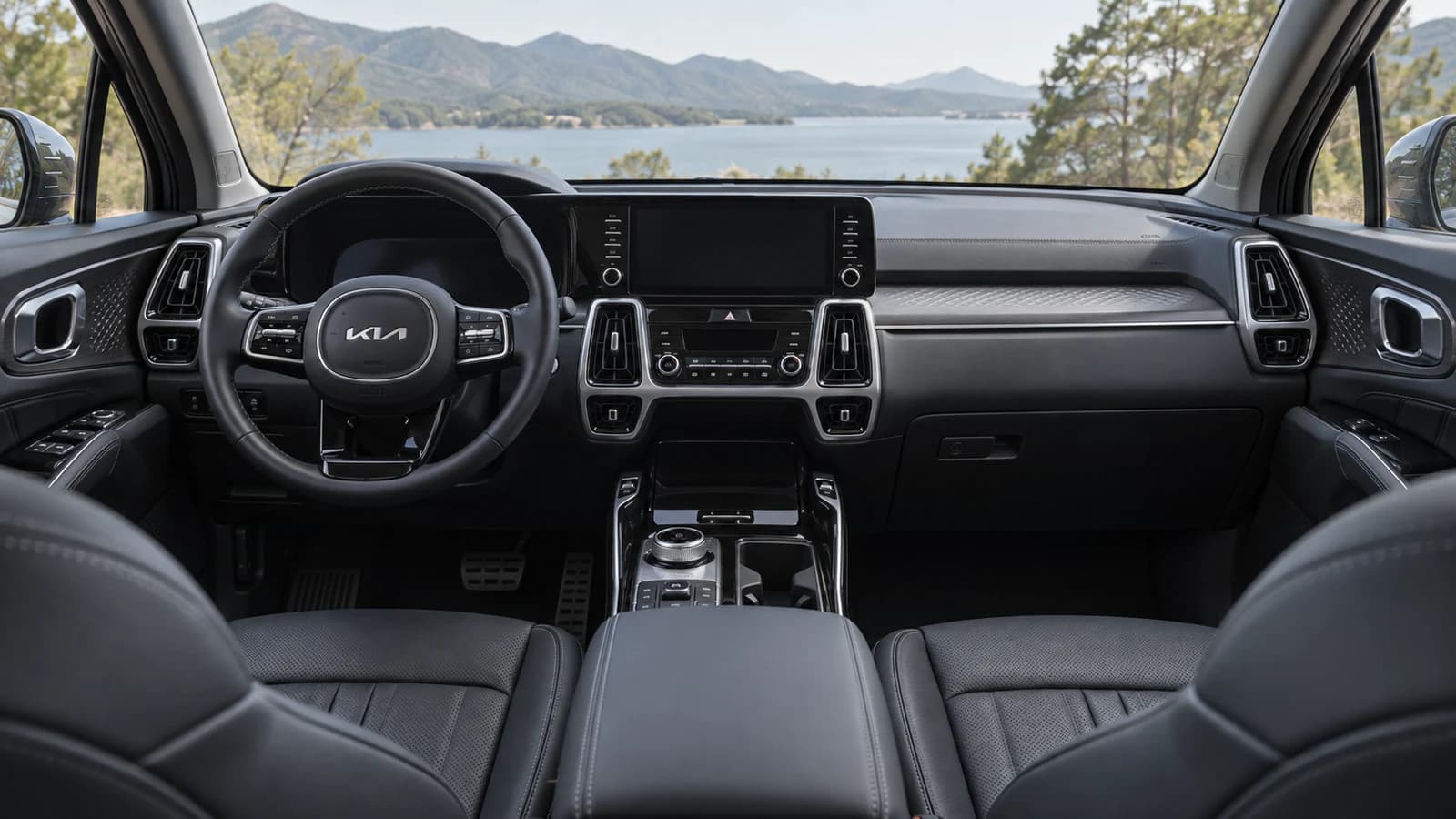 Леворульный салон раннего корейского Sorento MQ4