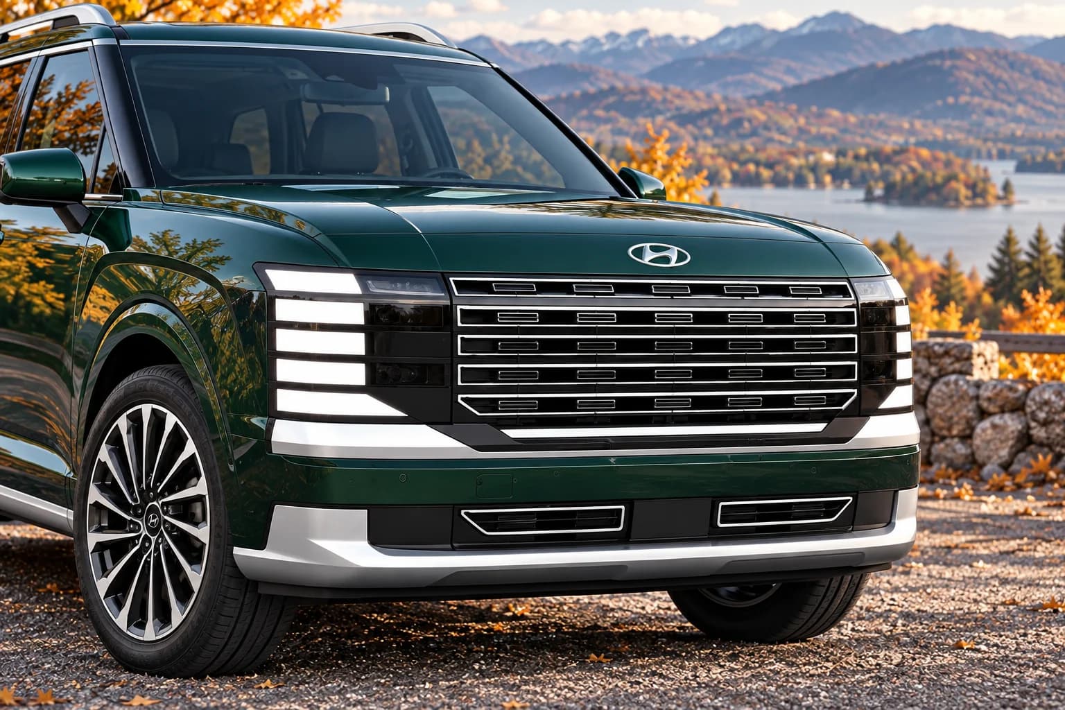 Hyundai Palisade, детали дизайна