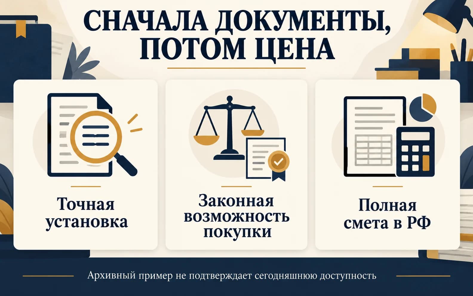 Полная смета Solio: точная версия, оформление и город получения