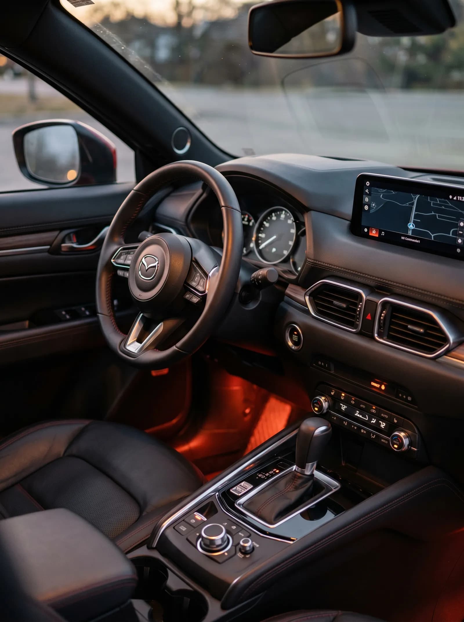 Левый руль Mazda CX-5
