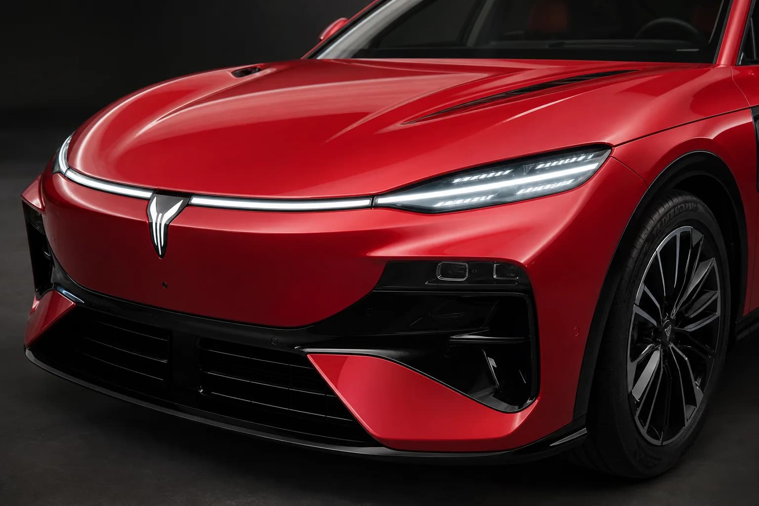 Фары и передние воздуховоды Voyah Passion S