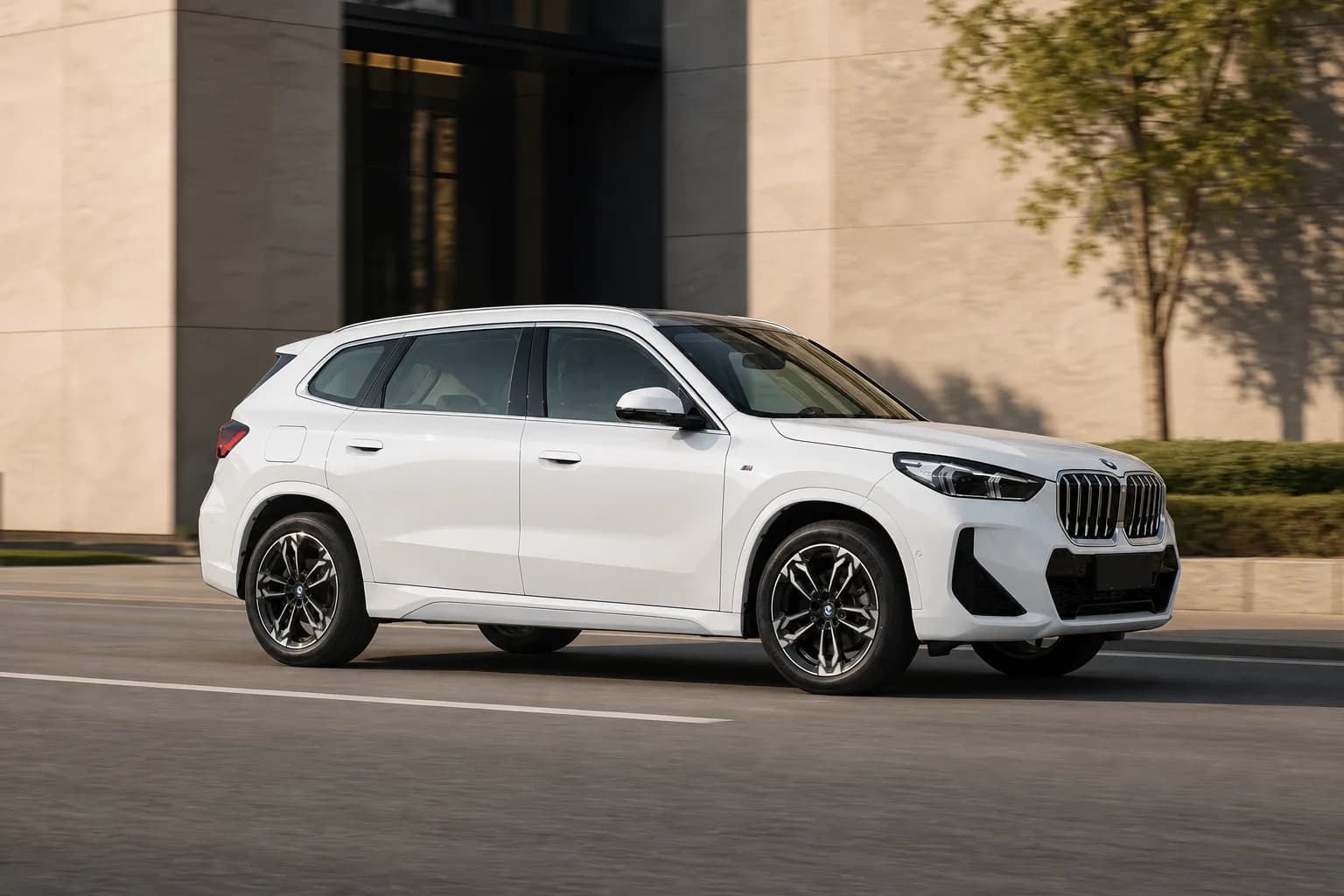 BMW X1 сбоку
