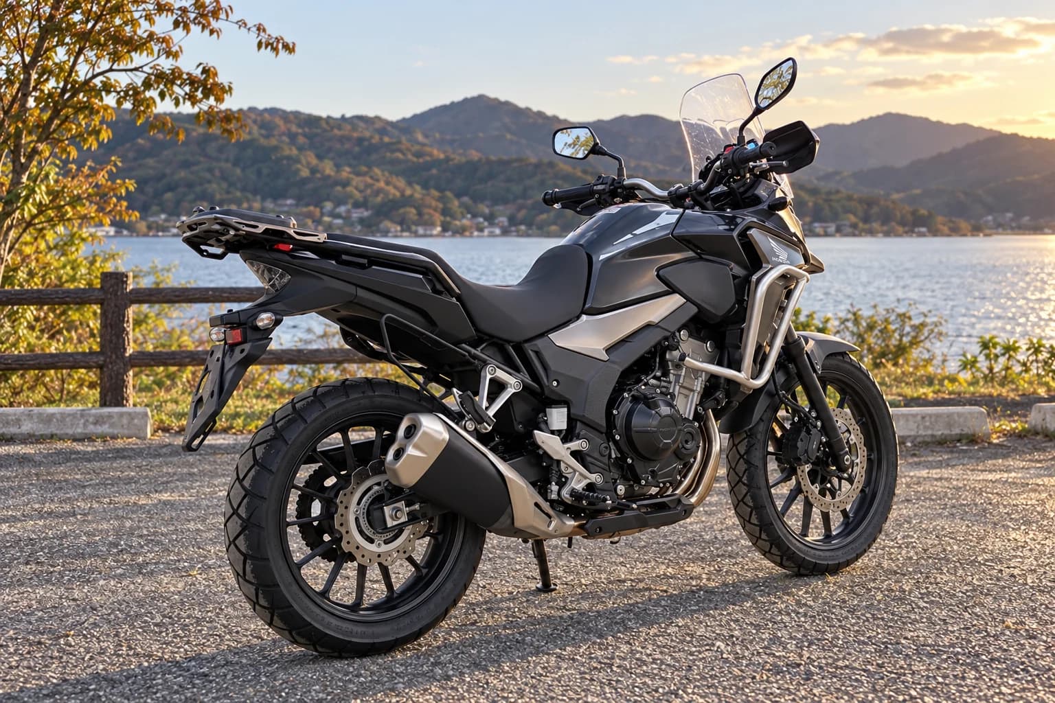Honda 400X: другой ракурс