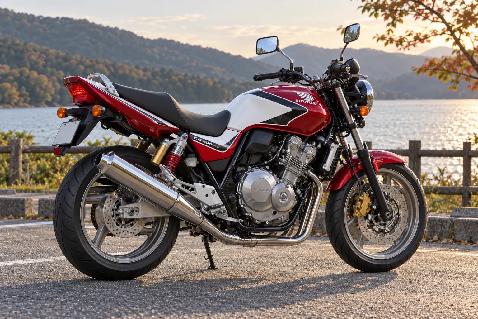 Honda CB400 Super Four: другой ракурс