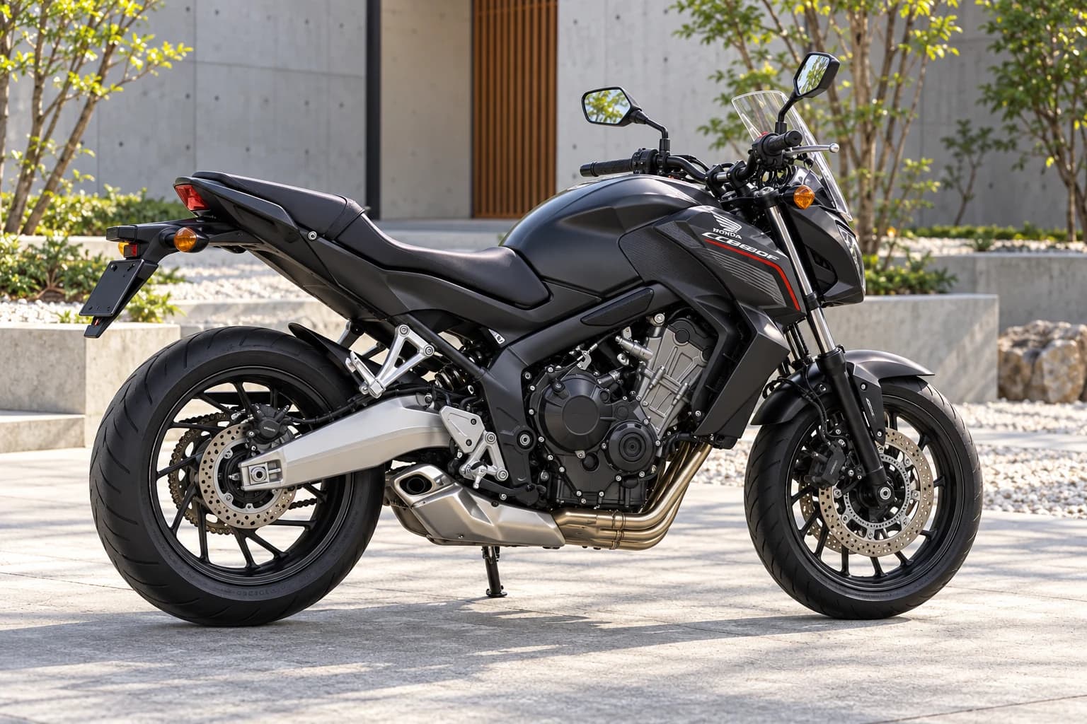 Honda CB650F: другой ракурс