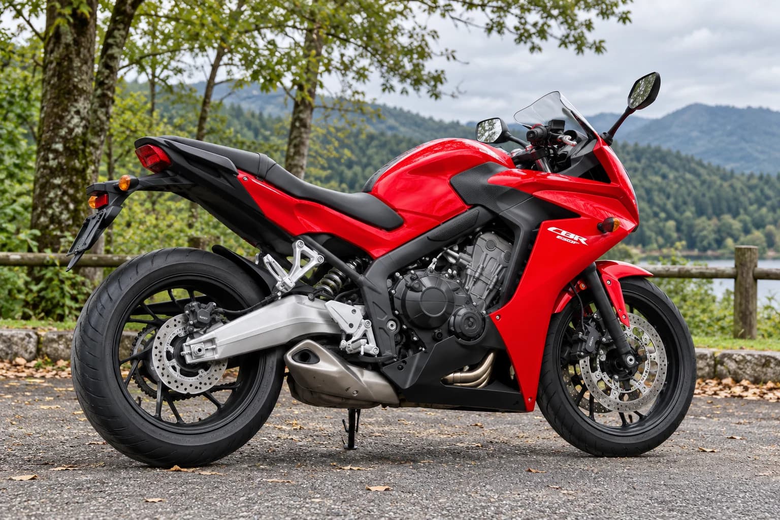 Honda CBR650F: другой ракурс