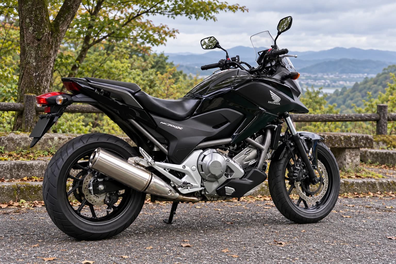 Honda NC700X: другой ракурс