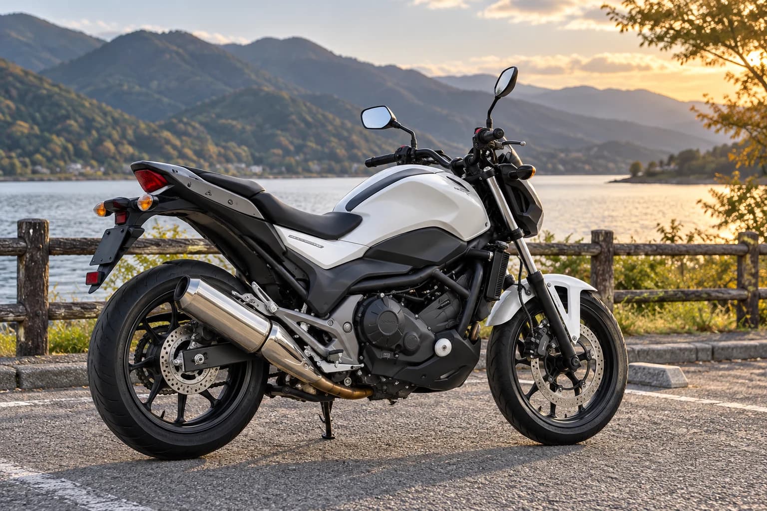 Honda NC750S: другой ракурс