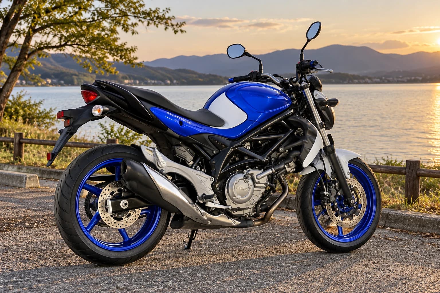 Suzuki Gladius 400: другой ракурс