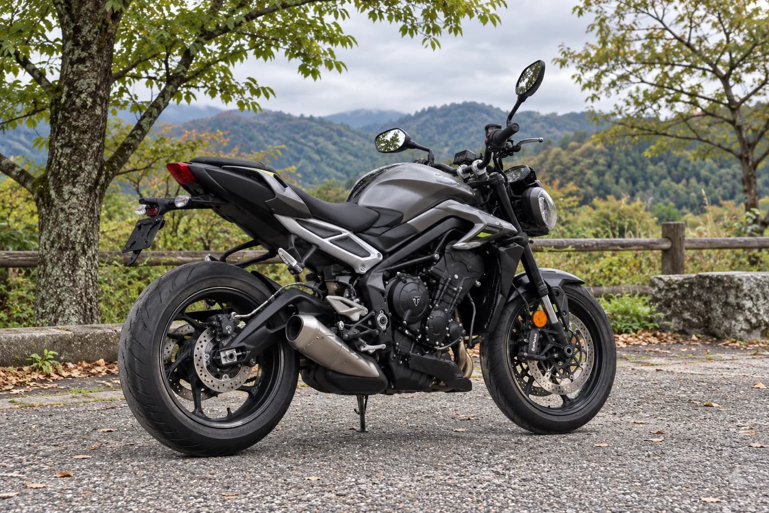 Triumph Street Triple: другой ракурс