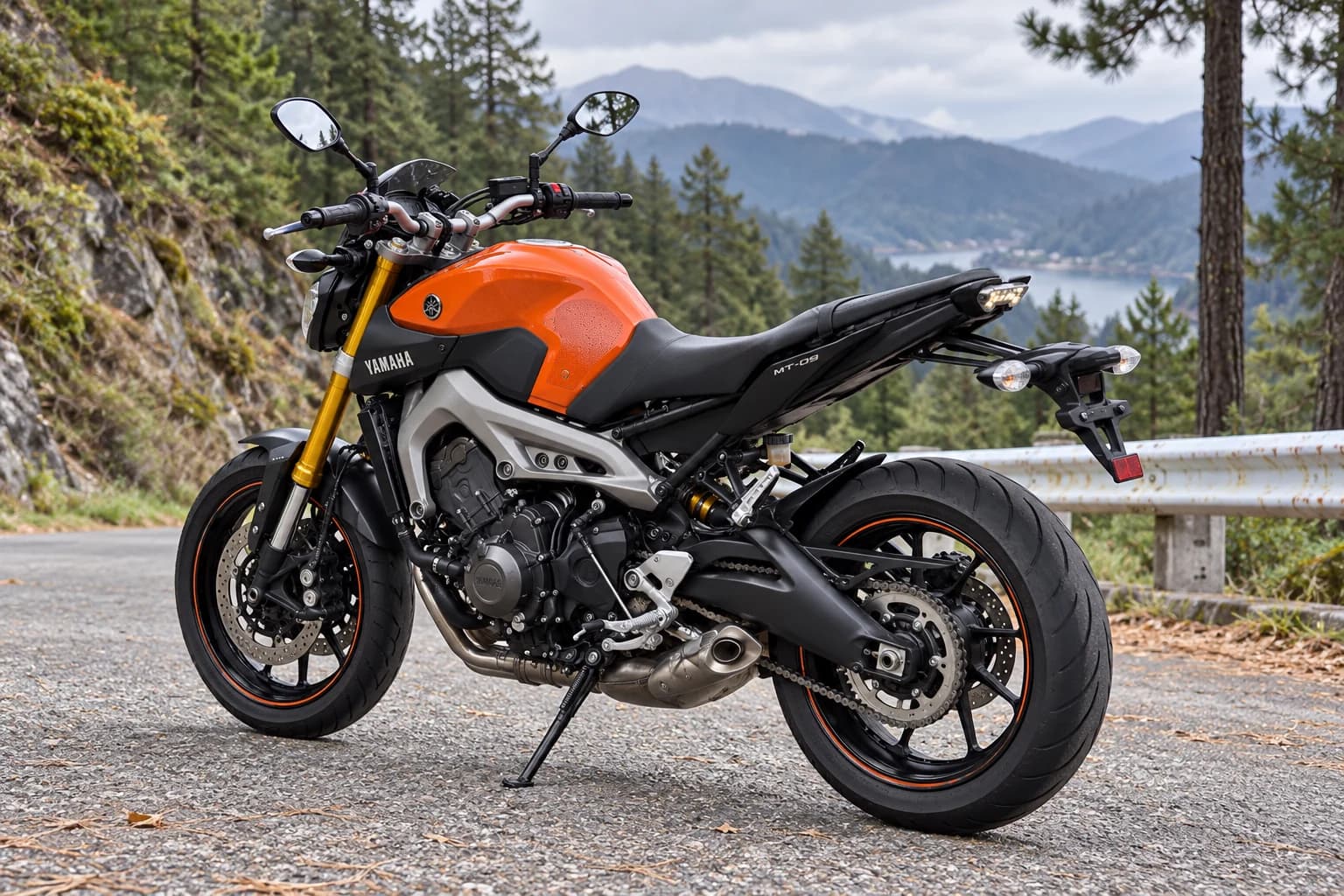 Yamaha MT-09: другой ракурс