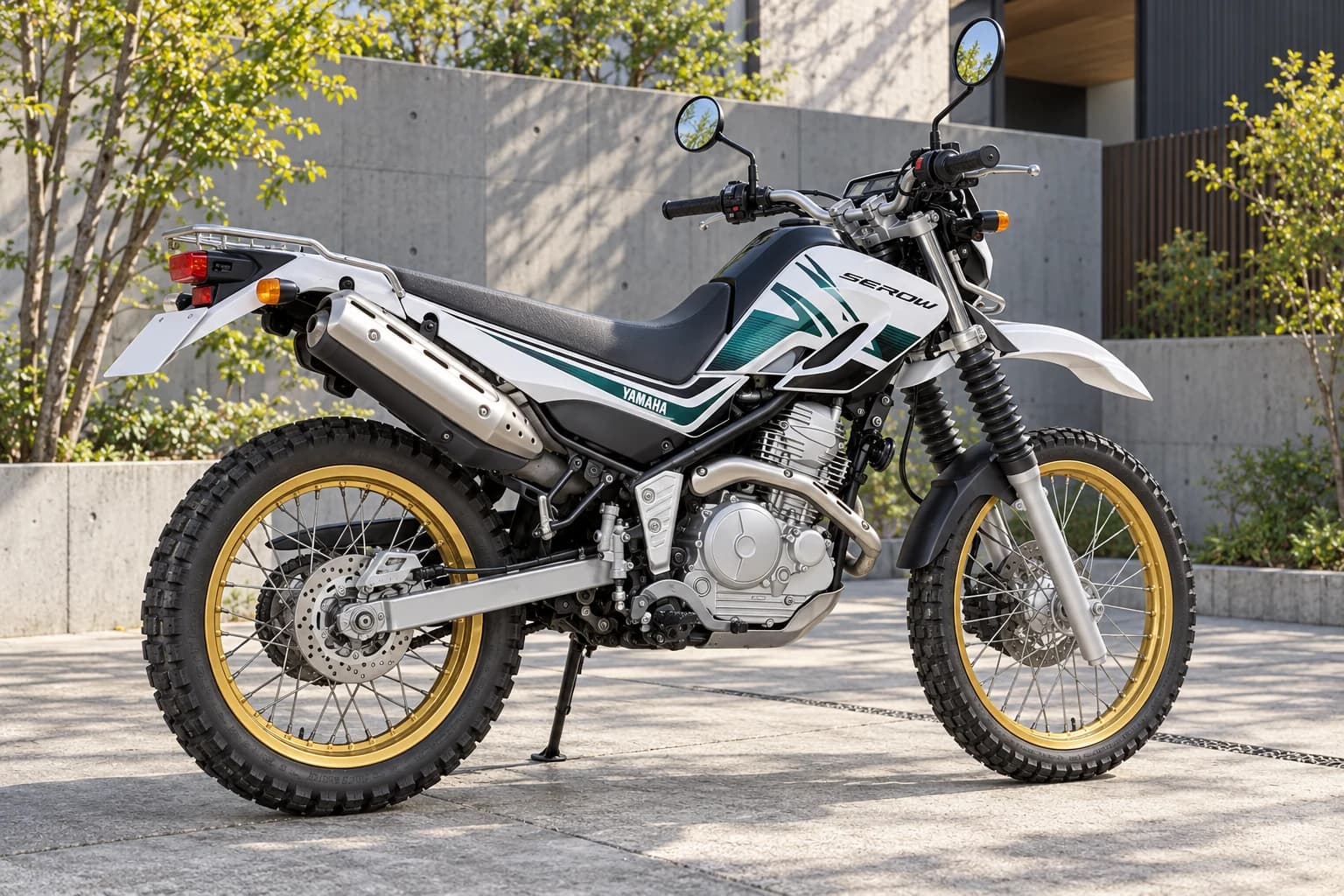 Yamaha Serow 250: другой ракурс