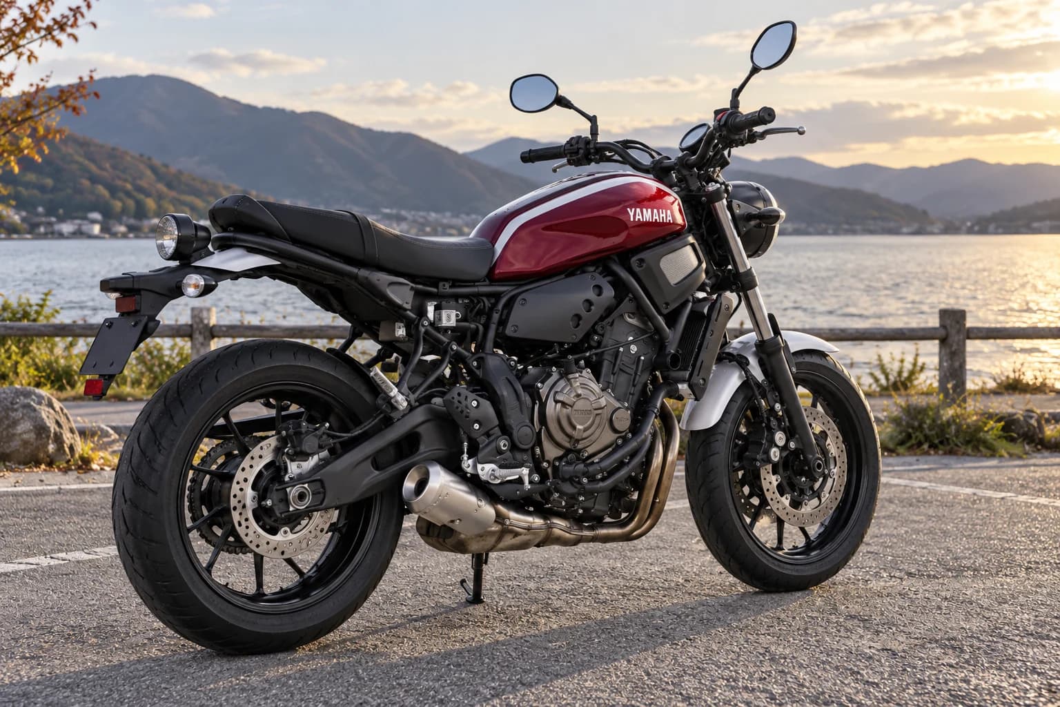 Yamaha XSR700: другой ракурс