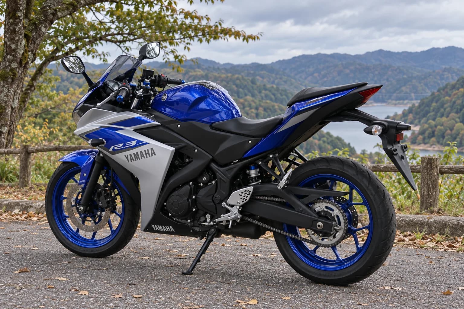 Yamaha YZF-R3: другой ракурс