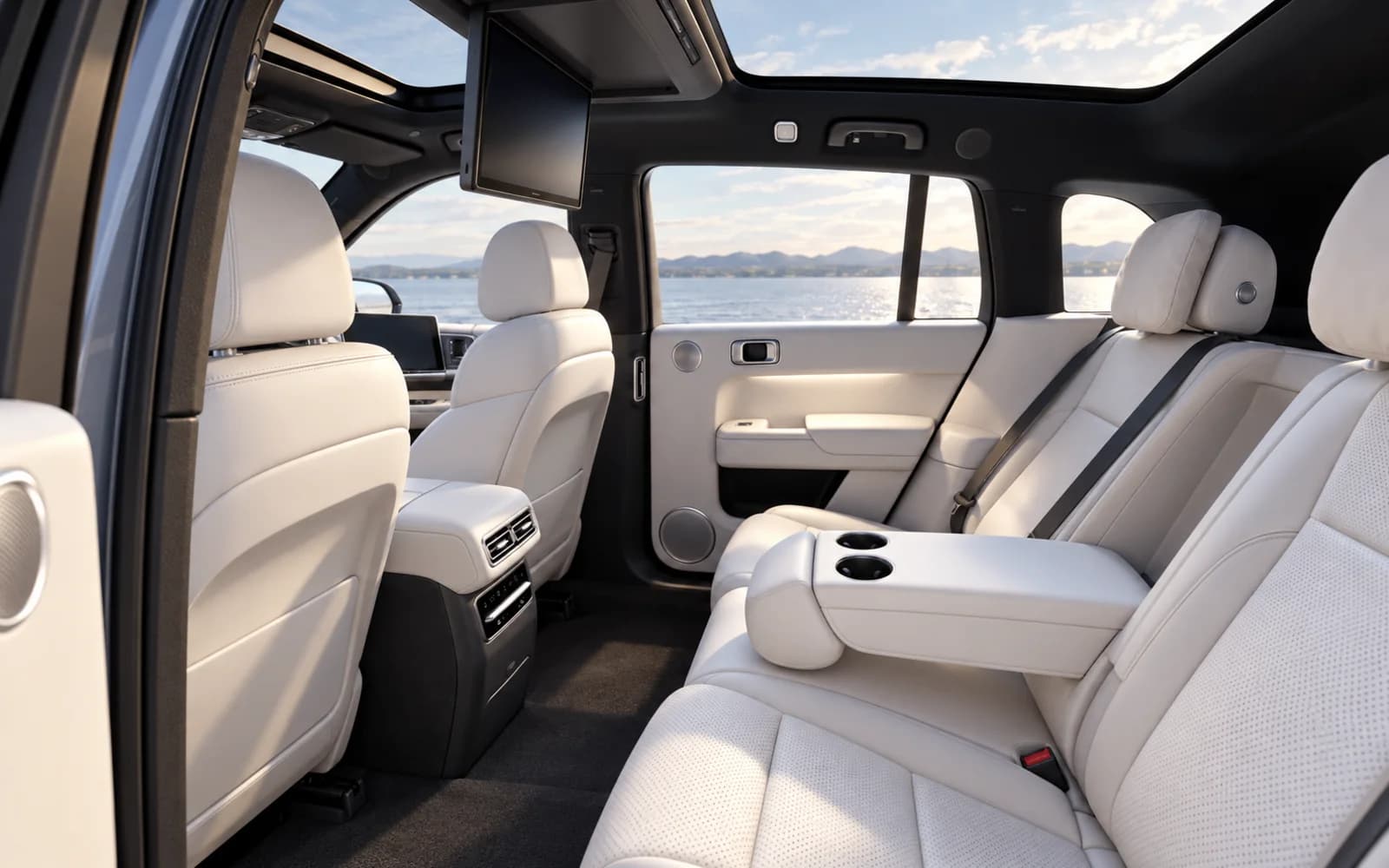 Салон Li Auto L7 с просторным вторым рядом