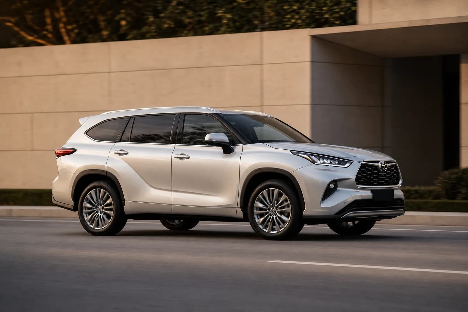 Toyota Highlander сбоку
