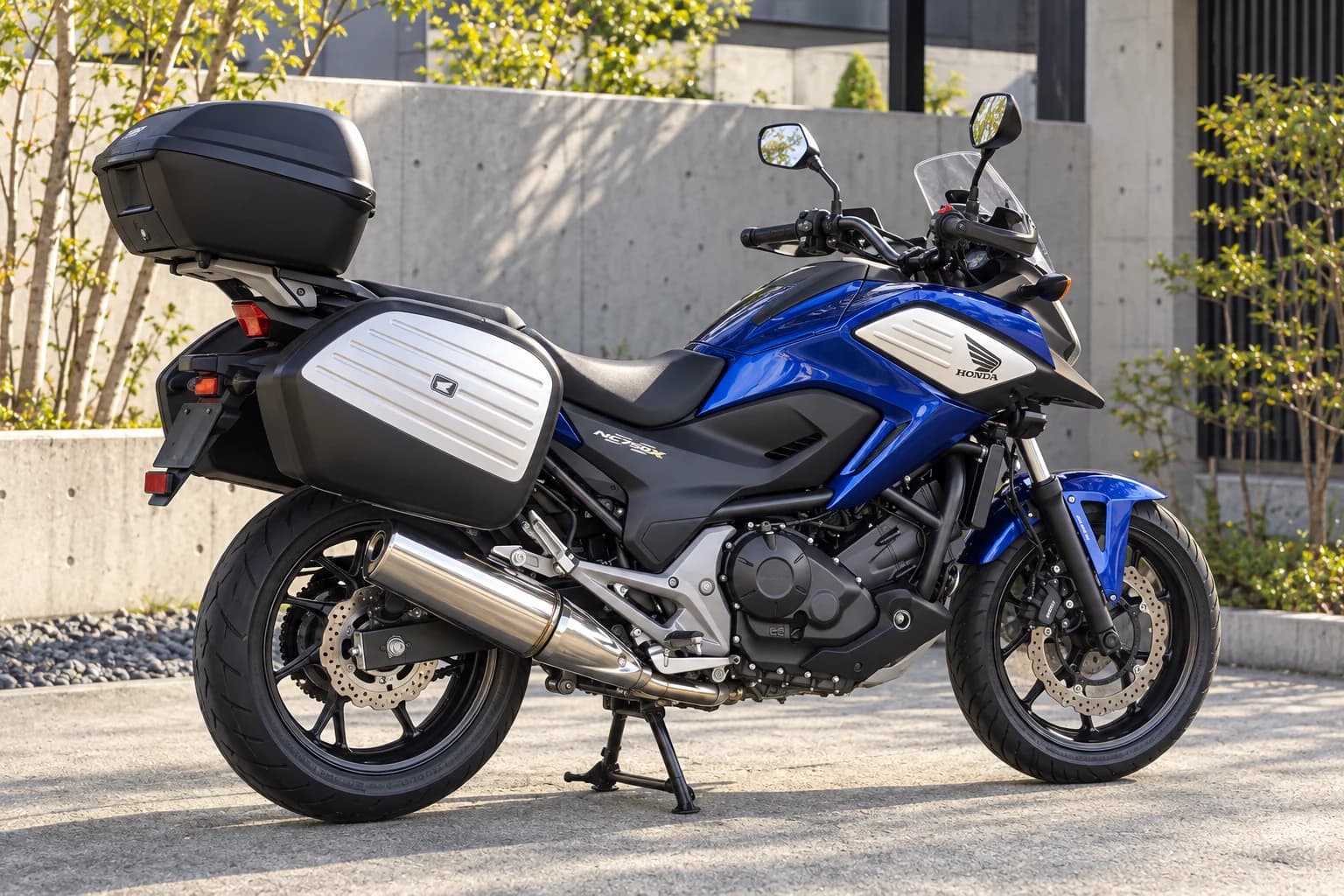 Honda NC750X: другой ракурс