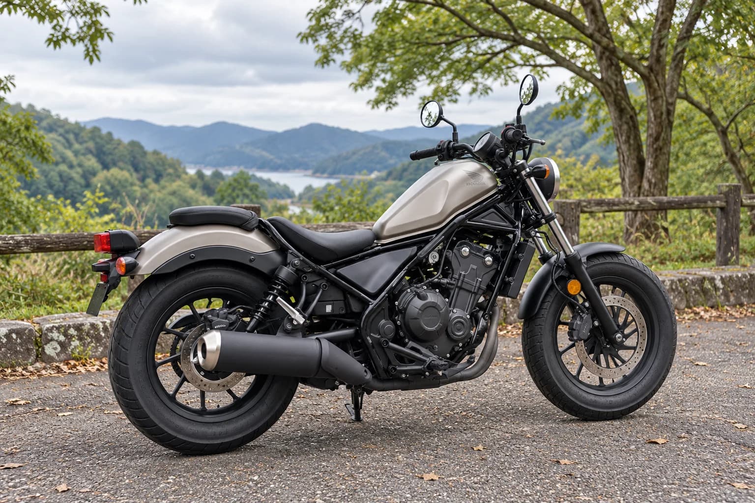 Honda Rebel 500: другой ракурс