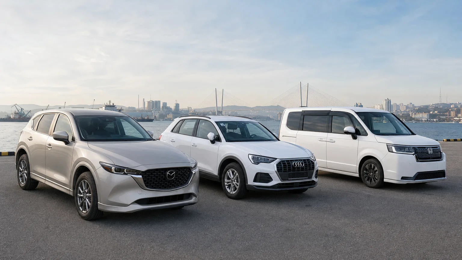 Mazda CX-5, Audi Q3 и Honda Stepwgn — автомобили до 3 млн рублей