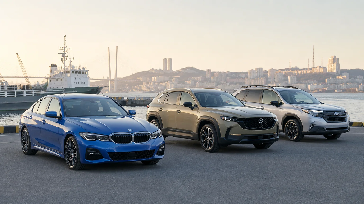 BMW 3 Series, Mazda CX-50 и Subaru Forester — автомобили до 4 млн рублей