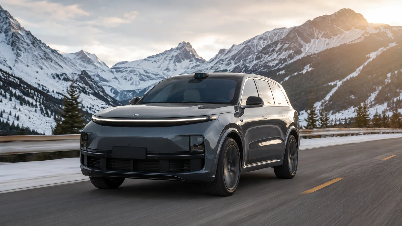 Li Auto L9: электромобиль с генератором (последовательный гибрид), полноразмерный SUV