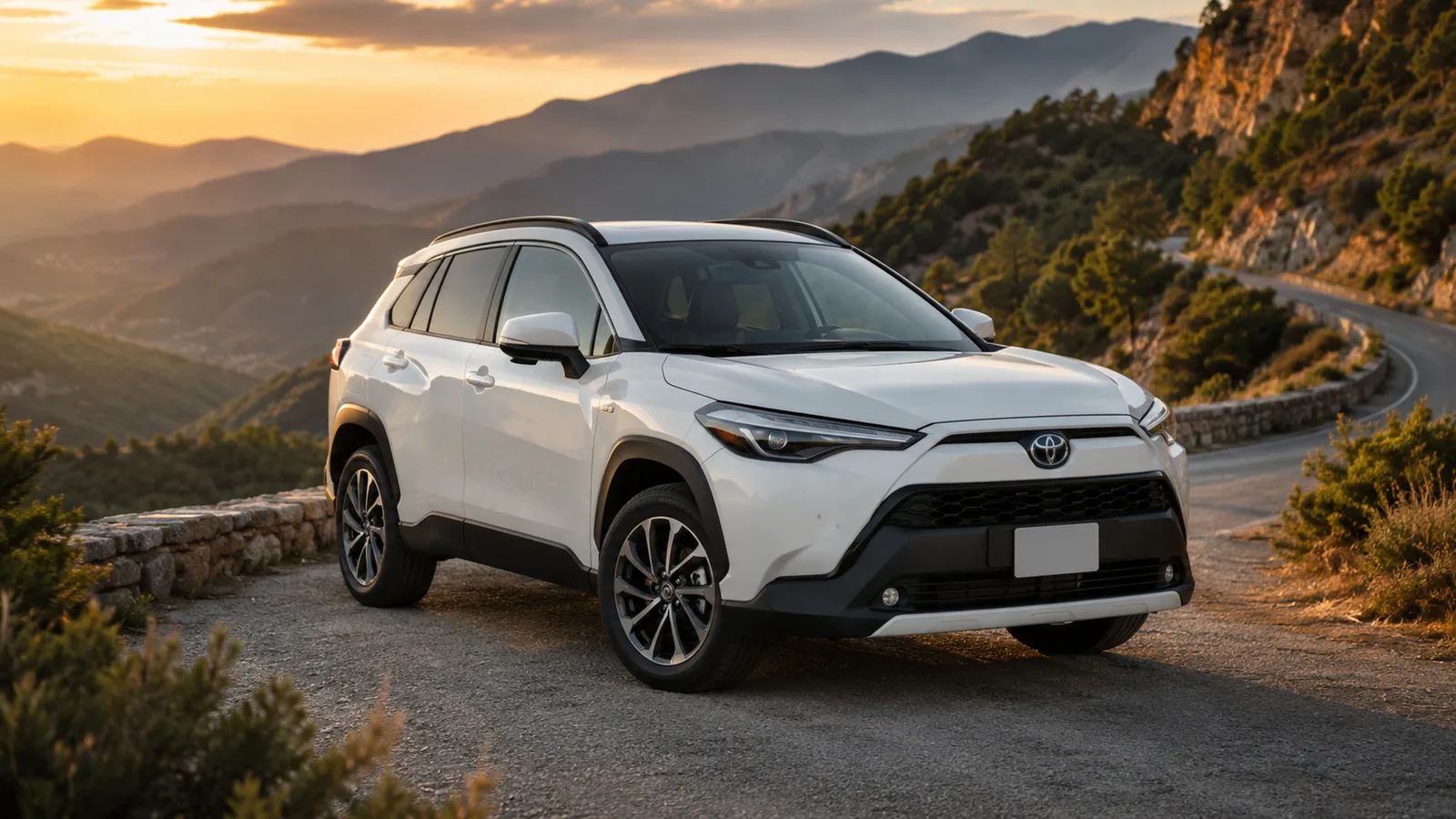 Toyota Corolla Cross Hybrid: Гибрид (полный гибрид), кроссовер