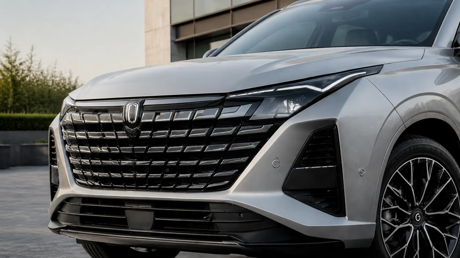 Решётка и фара Changan UNI-Z 2026