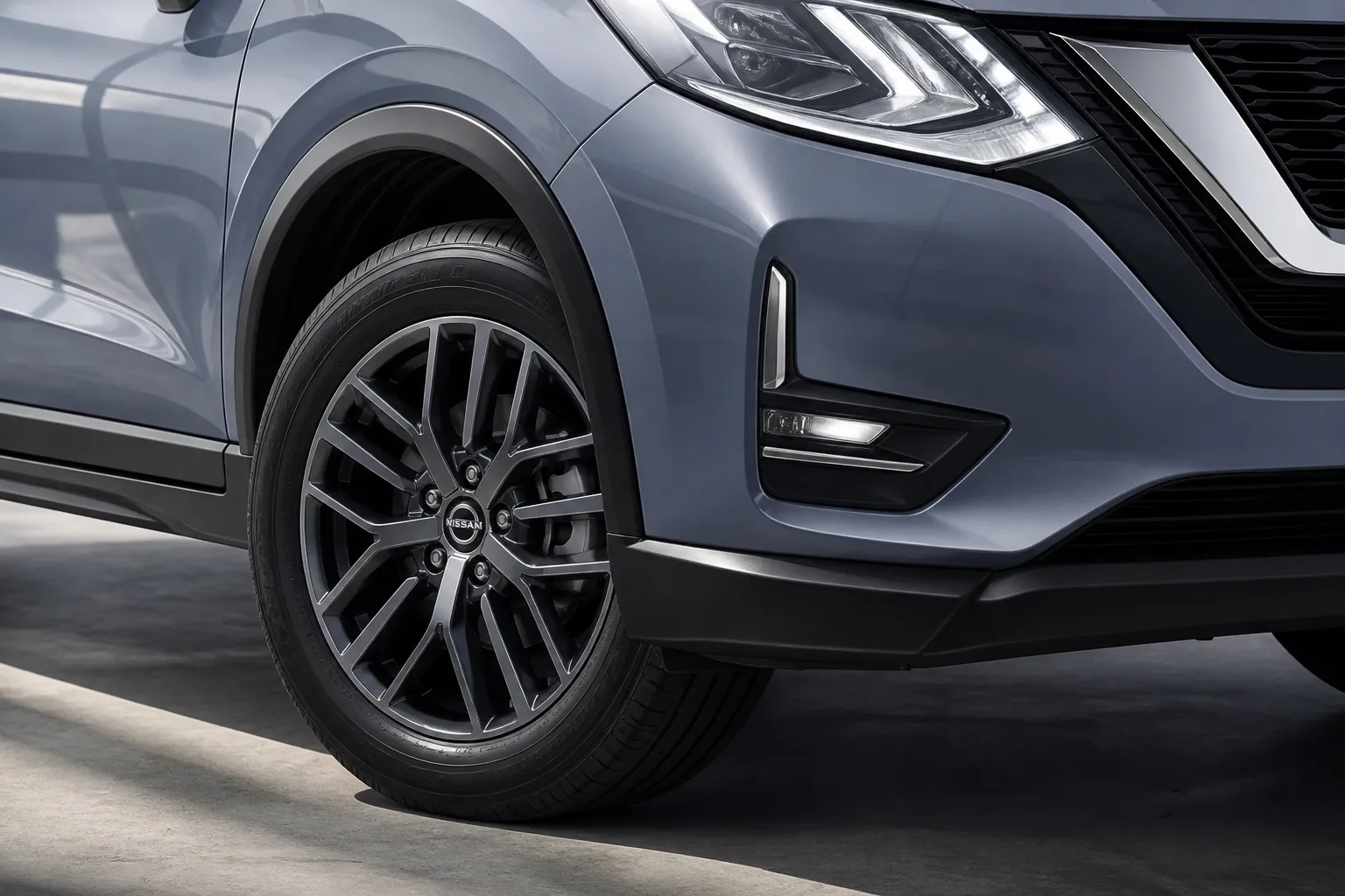 Передняя часть и колесо Nissan X-Trail Honor