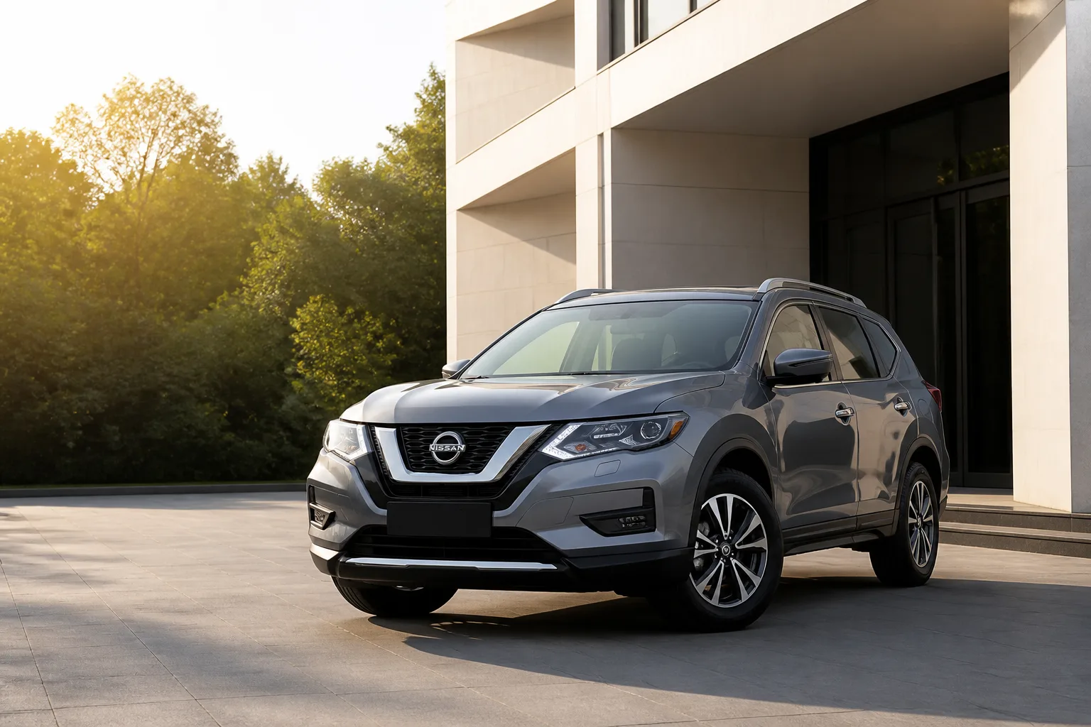 Nissan X-Trail Honor 2026 из Китая, вид спереди