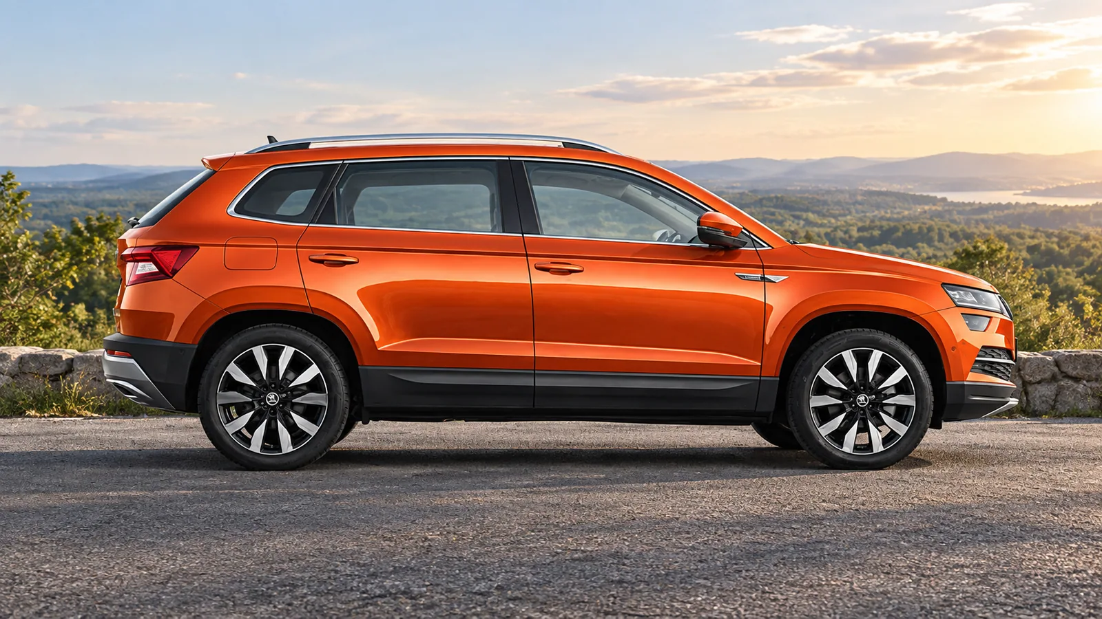 Skoda Karoq сбоку